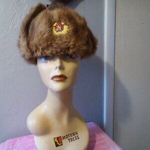 Russian fur hat